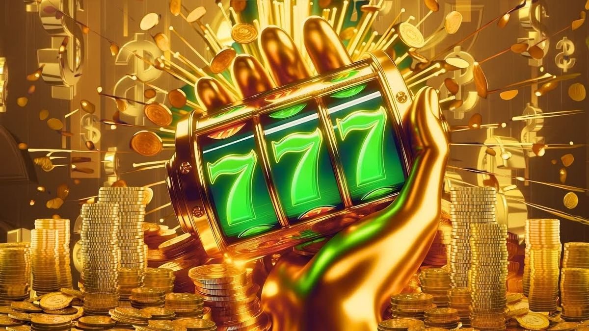 Antarmuka permainan Wild West Gold dengan gulungan dan simbol koboi di platform dul toto